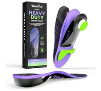 Plantar Fasciitis Insoles Orthotic Inserts- Welnove High Arch Support Insoles for Flat Feet OverPronation Foot Pain Relief- Work Boot Insoles for Standing All Day,Insoles for Women and Men,S Size:3-6