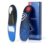 Plantar Fasciitis Pain Relief Feet Insoles Orthotics Arch Support Insoles with Motion Control Shoe Inserts Work Boot Flat Feet Comfortable for Men and Women Improve Balance, L