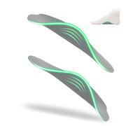 Plantar Fasciitis Relief Arch Support Insert 3/4 Length Shoe Insoles for Women Men High Arch & Flat Feet,Relieve Foot Back Hip Leg and Knee Pain X/O Legs,Improve Balance Alignment