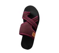 plantar fasciitis sandals - Womens Sandals Wide Fit Flat Open Toe Slides Breathable Mesh Cross Strap Casual Slip On Summer Beach Walking Holiday Outdoor Comfort Footwear Everyday City Wear