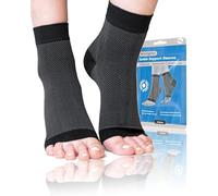Plantar Fasciitis Socks 2 Pairs, Ankle Compression Support Sleeves, S-M