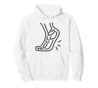 Plantar Fasciitis Therapist Foot Pain Pullover Hoodie