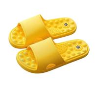 Plantar Massager Foot Massage Slippers, Shoes, Reflexology Massage Sandals, Relaxation Gift for Mum, Dad, Yellow/Green/Grey/Pink/Navy, 36-37/38-39/40-41/42-43