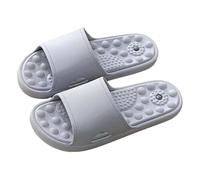 Plantar Massager Foot Massage Slippers, Shoes, Reflexology Massage Sandals, Relaxation Gift for Mum, Dad, Yellow/Green/Grey/Pink/Navy, 36-37/38-39/40-41/42-43