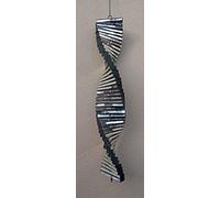 Plantation Designs Unusual Hand Made Mirror Segment Wind Twister Spiral Bali Wind Spinner 40cm sml