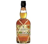 Plantation Grande Réserve Barbados Dark Rum Blend, Double-Aged in Bourbon Casks then French Oak in SW France, 35cl, 40% ABV - Tropical Fruit, Vanilla & Coconut for Cocktails, Rum Punch & Gifts