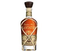 Plantation XO 20th Anniversary Extra Old Barbados Rum (Planteray) - Double Aged Molasses Rum, Bourbon Cask Matured then Ferrand French Oak Finish - 35cl Half Bottle, 40% ABV - Gifts, Old Fashioneds
