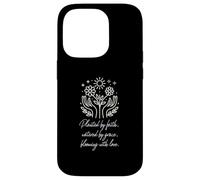 Planted By Faith Watered By Grace Blooming With Love Case for iPhone 14 Pro