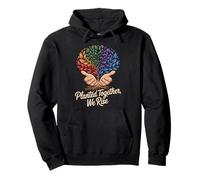 Planted Together, We Rise Inspirational Unity Pullover Hoodie
