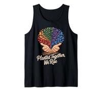 Planted Together, We Rise Inspirational Unity Tank Top