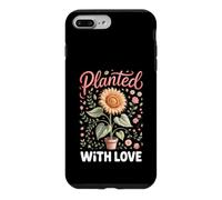 Planted With Love Sunflower Floral Botanical Gardening Case for iPhone 7 Plus/8 Plus