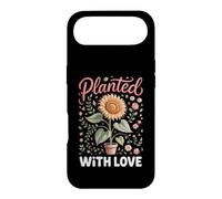 Planted With Love Sunflower Floral Botanical Gardening Case for iPhone Air