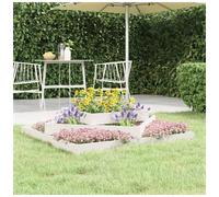 Planter 83x83x27 cm Solid Wood Pine
