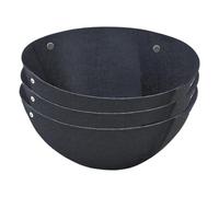 Planter Basket Liners - 3pcs Round Felt Planter Inserts, Replacement Plant Liner, Durable Basket Accessory, Soft Felt Plant Cushion, Gardening Container Protector, Home and Outdoor Utility | for Flowe