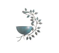 42Cm Blue Metal Garden Planter