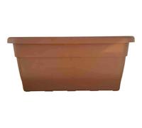 Planter Box 80x39x34cm Terracotta Bottom Holes Flower Pot Plant