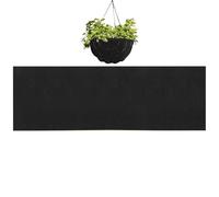Planter Box Liner, Black Plant Liner Roll, Moisture Retention Non Woven Plant Potting Sheets Replacement for Patio Balcony Yard Outdoor Fence