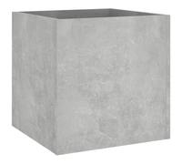 vidaXL Planter Box Concrete Grey 40x40x40 cm Engineered Wood