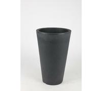 Planter 'Capri' Flower Pot Ø35 X H55Cm Garden Outdoor Gray Anthracite