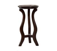 Planter Display Stand American Vintage Style Three Legged Flower Rack, Indoor Corner Wood Plant Display Base Plant Stand(Large)