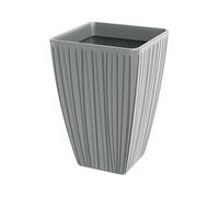 Planter Fero Square HIGH cement grey Ø40x58