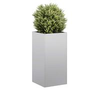 Planter Galvanised Steel 40x40x80cm Cold-Rolled Steel Deep Raised Garden Bed Box
