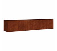 Planter Garden Raised Bed Plant Pot Flower Box Flower Pot Corten Steel vidaXL