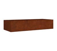 Planter Garden Raised Bed Plant Pot Flower Box Flower Pot Corten Steel vidaXL