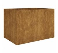 Planter Garden Raised Bed Plant Pot Flower Box Flower Pot Corten Steel vidaXL