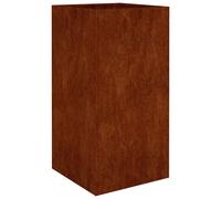 Planter Garden Raised Bed Plant Pot Flower Box Flower Pot Corten Steel vidaXL