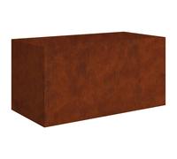 Planter Garden Raised Bed Plant Pot Flower Box Flower Pot Corten Steel vidaXL