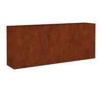 Planter Garden Raised Bed Plant Pot Flower Box Flower Pot Corten Steel vidaXL