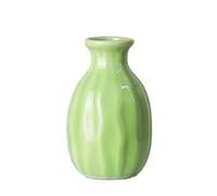 Planter Innovative Small Ceramic Bud Vases: A Tactile Design for Home Decor and The Saving Hydroponic Vases Ideal for Compact Living 2025 (Green, One Size)