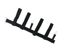 Planter Lifting Strap with Multiple Integrated Handholds, Black | Positioning Buckle and Integrated Handholds, Wraparound Planter Placement, Structured Grip Points for Shared Plant