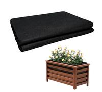 Planter Liners for Wooden Planter, Fabric Liner For Raised Beds, Large Veg Trough Outdoor Raised Bed Planter Liner (160cm x 210cm)