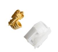 Planter Molding Tool Silicone for Making Angel Figure Succulents Plant Container Flower Pots Mold Silicone Flower Pots Mold