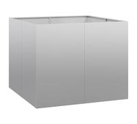 Planter Outdoor Flower Pot Garden Raised Bed Patio Plant Pot Steel vidaXL