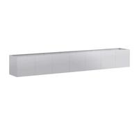 vidaXL Planter 280x40x40 cm Galvanised Steel