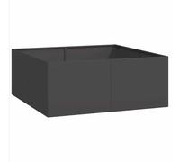 Planter Outdoor Flower Pot Garden Raised Bed Patio Plant Pot Steel vidaXL