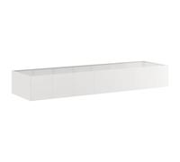 Planter Outdoor Flower Pot Garden Raised Bed Patio Plant Pot Steel vidaXL