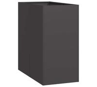 Planter Outdoor Flower Pot Garden Raised Bed Patio Plant Pot Steel vidaXL