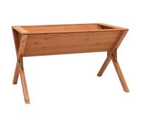 Planter Painted Firwood 90x55x56cm Cone Wooden Plant Stand Outdoor Natural Heavy