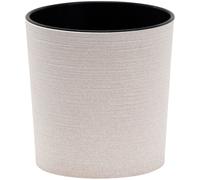 Planter Plant Pot Flower Pot LOCON GROOVE Cream Ribbed Design Ø 25 X 25.5 Cm
