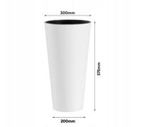 Planter Plant Pot Flowerpot Tubus Outdoor Garden Balcony Indoor Modern Tall
