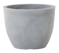 Planter Pot Flower Pot Flower Container BRISTOL Stone Gray Ø 40 X 30.5 Cm