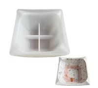 Planter Pot Mold Square Resin Silicone Silicone Molds Flower Holder Wax Casting Soap Vase Kit Making Kit Decor