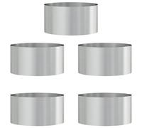 Planter Ring Garden Modern Round Decor Outdoor Steel Frame Enhancement vidaXL