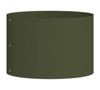 Planter Ring Garden Terrace Outdoor Decor Steel Modern Design Round vidaXL