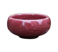 Planter Small Ceramic Pot with Hole Delicate Pot for Plants Tiny Porcelain Garden Flower Faux Container Home and Decor 1pc Outdoor (M, One Size)