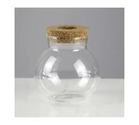 Planter Terrariums Mini Hydroponic Flower Pot Transparent Glass Soilless Plant Vase Terrarium Vintage Living Room Home Air Plant Holders(B)